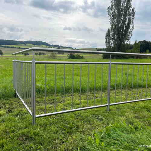 VA Geländer - vor Montage